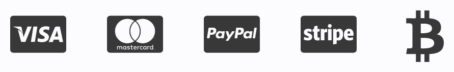 accepted methods of payment